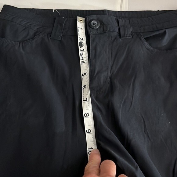 Eddie Bauer Lightweight Cropped Pants Black Size 4 - Picture 9 of 11